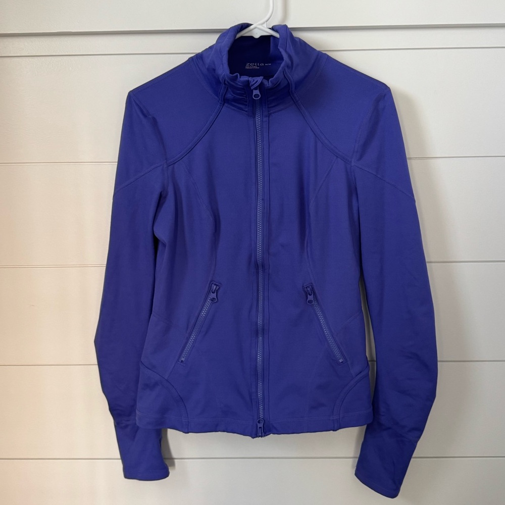 Zella Women's Blue Utility Jacket, Women’s M